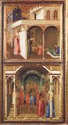 Ambrogio Lorenzetti St Nicholas Offers Three Girls Their Dowry oil